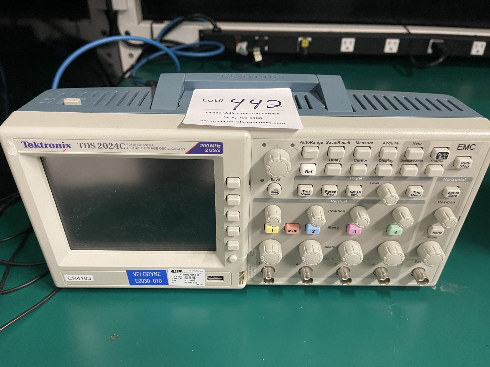 Tektronix TDS2024C Four Channel Digital Storage Oscilloscope