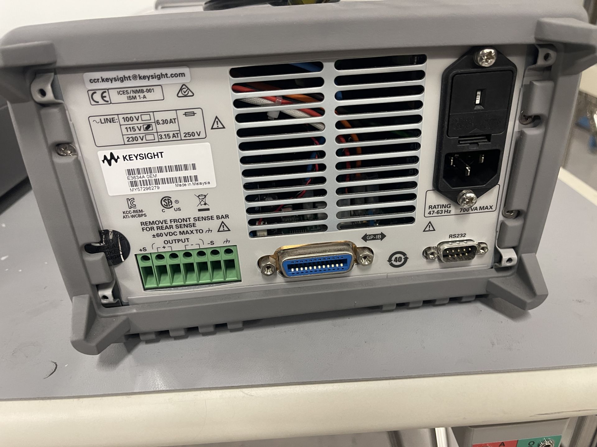 Keysight E3634 DC Power Supply - Image 2 of 2