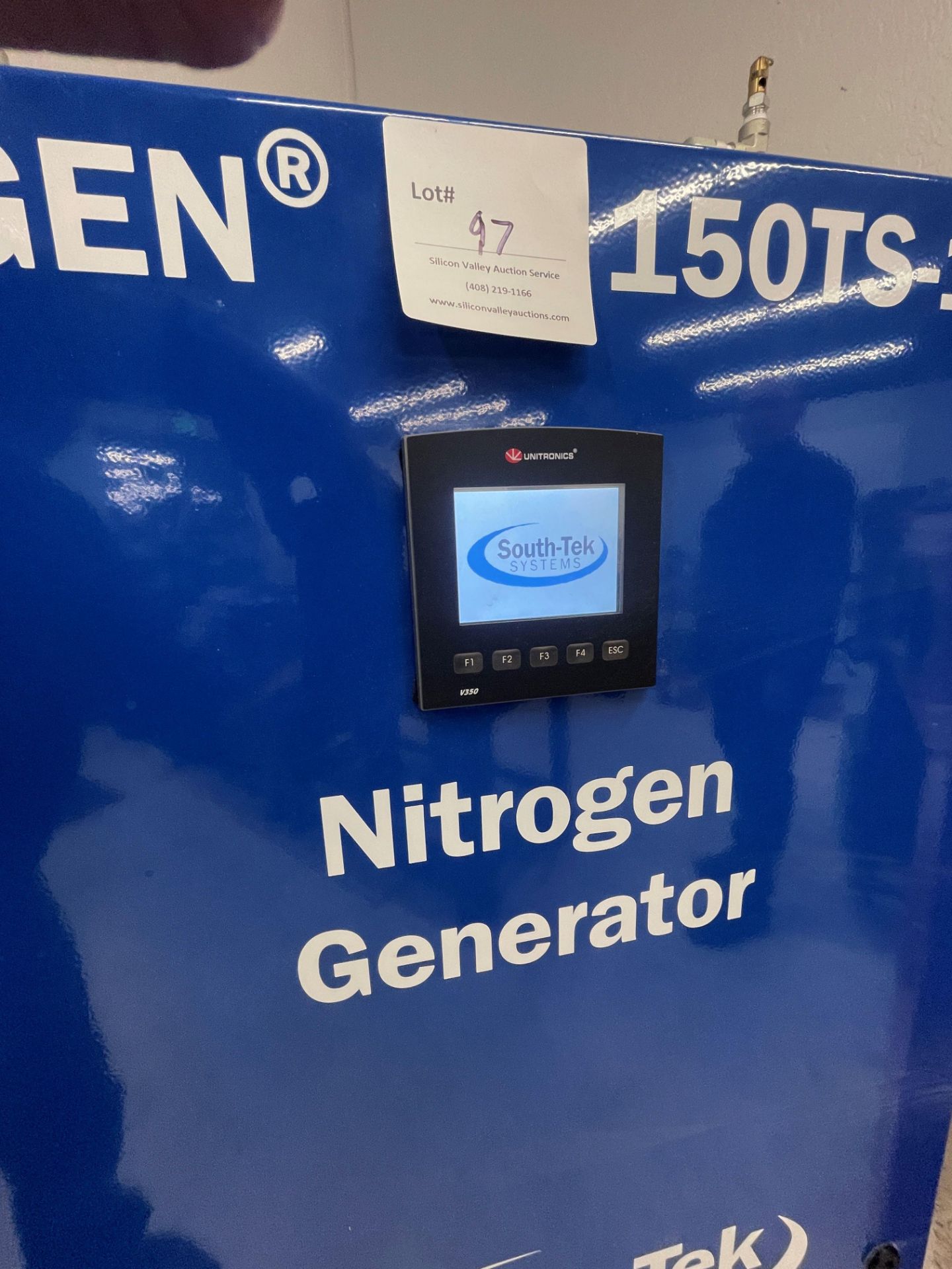 South-Tek Systems Nitrogen Generator Model N2-GEN 150TS-1T2 40" wide x 40" deep x 72" high - Image 4 of 5