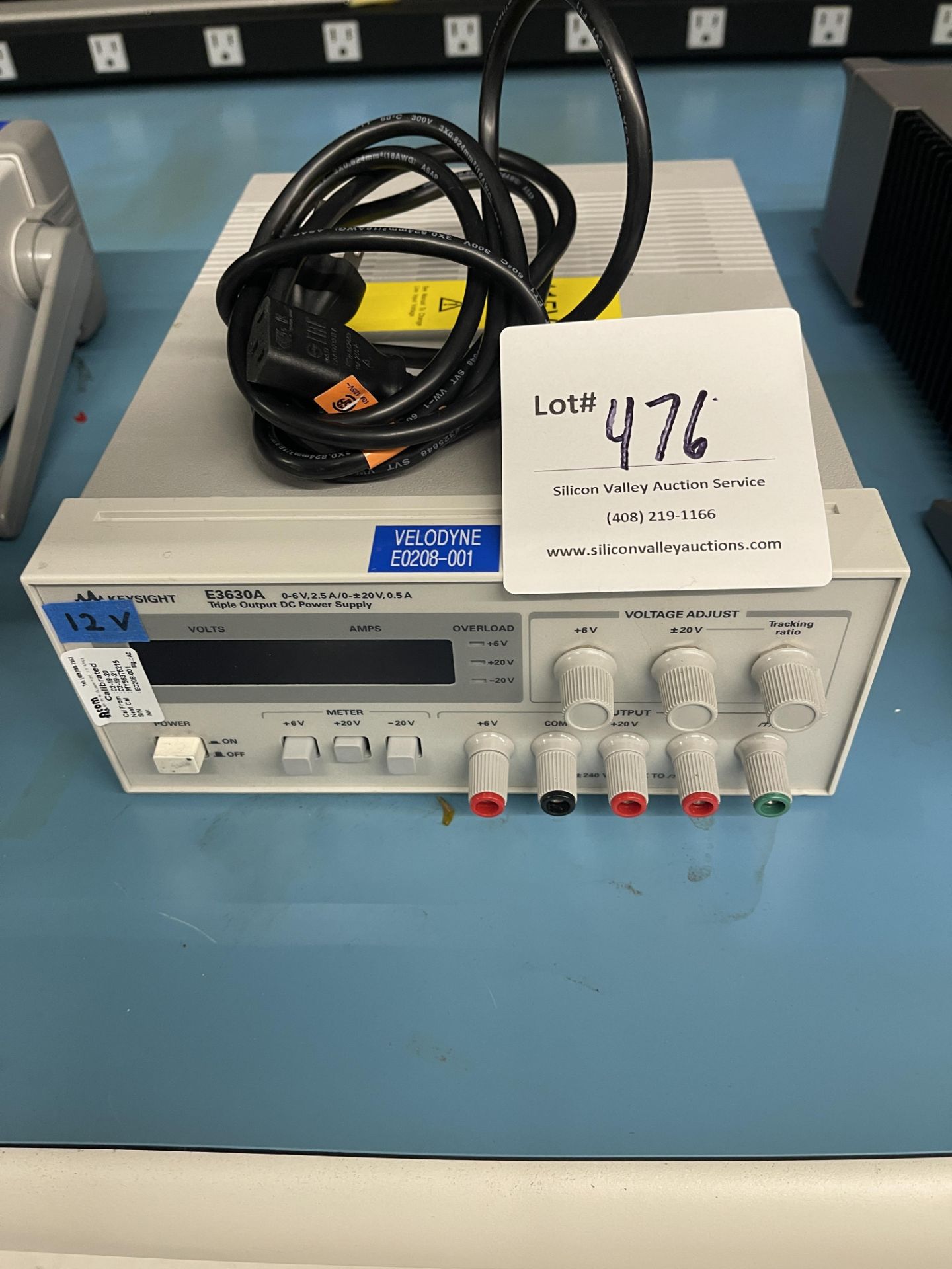 Keysight E3630A Triple Output DC Power Supply