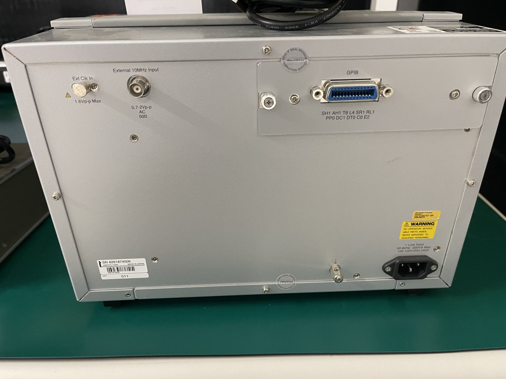 Anritsu MP2100B Bertwave Multi Channel Optical Module/Device R&D and Manufacturing - Image 2 of 3