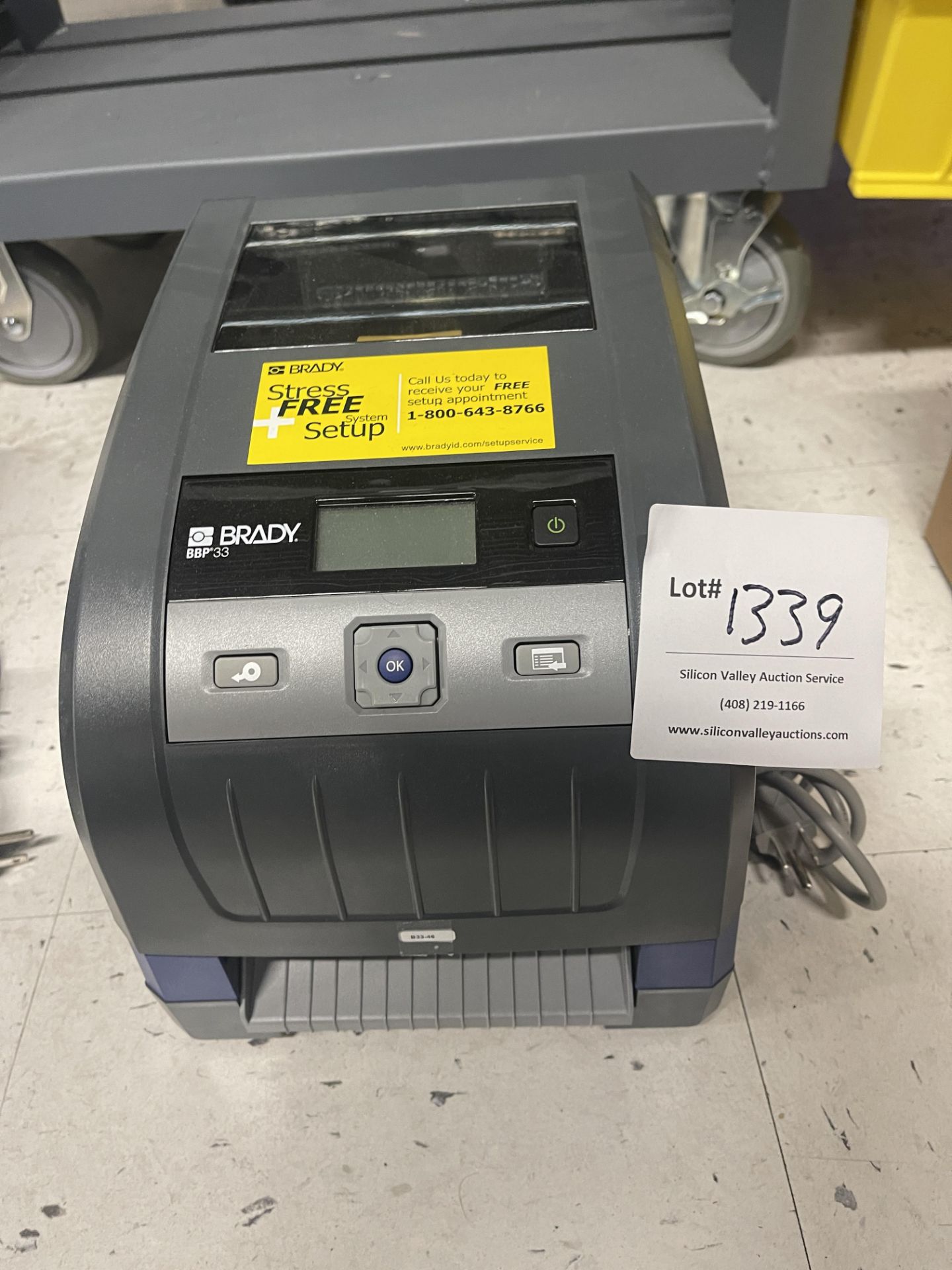 Brady BBP33 Label Printer