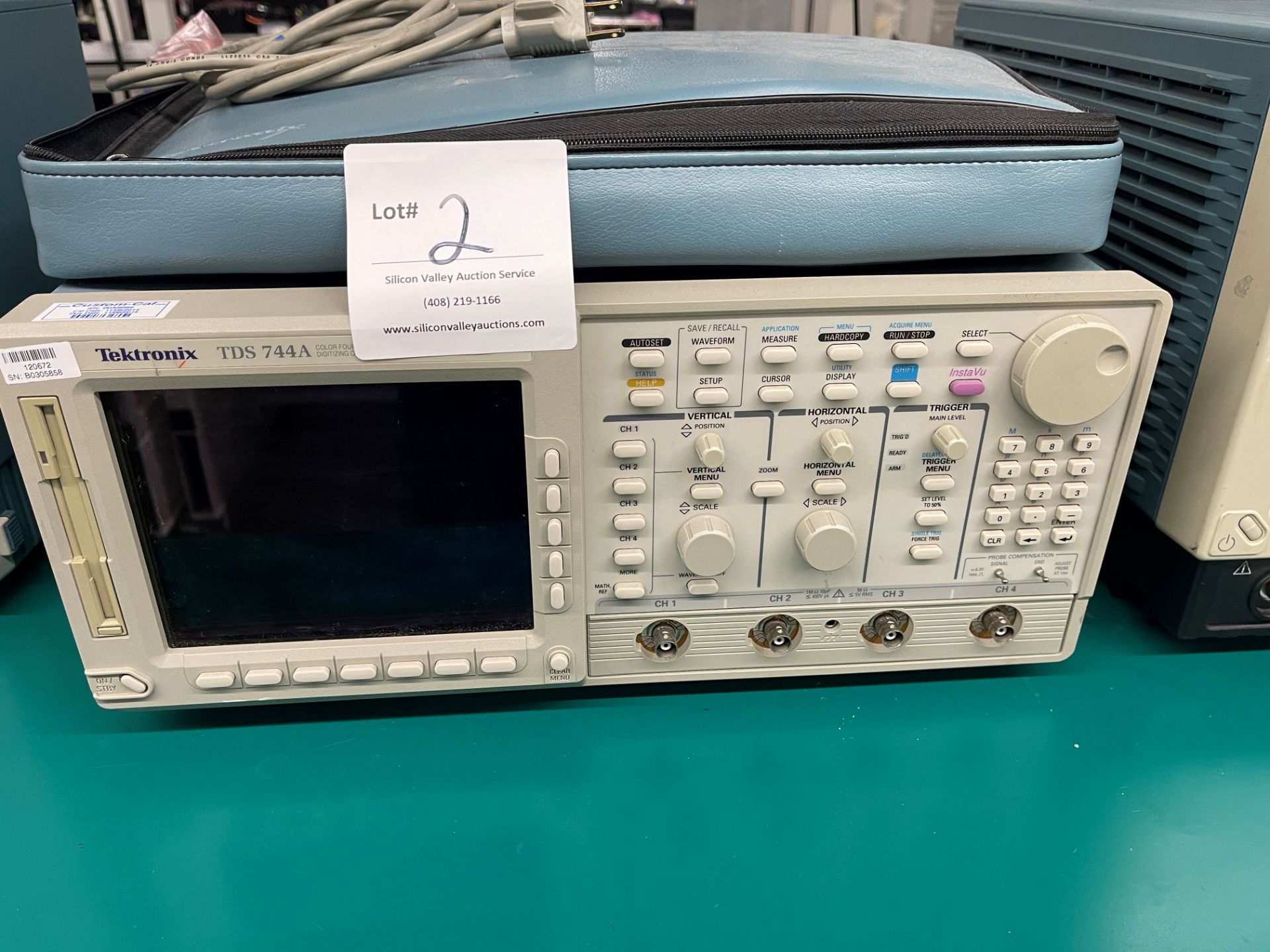 Tektronix Oscilloscope Model TDS744A