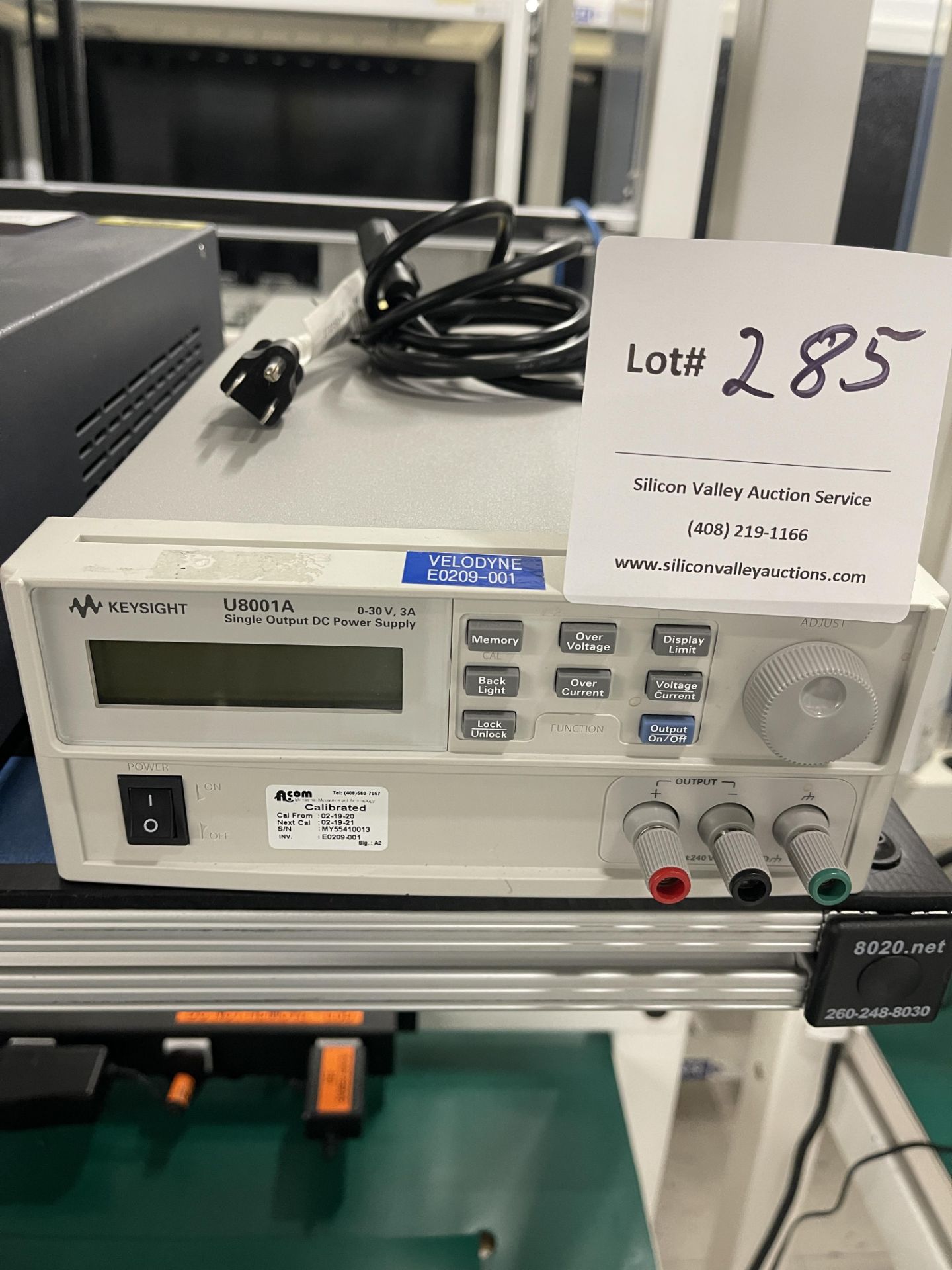 Keysight U8001A Single Output DC Power Supply