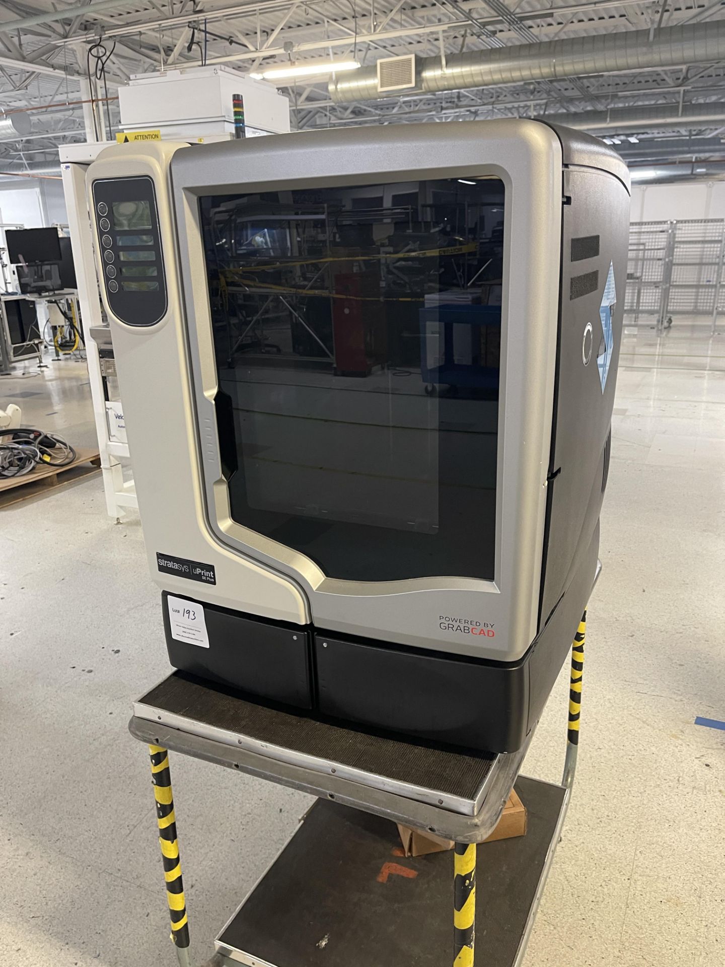 Stratasys uPrint SE Plus Powered by Grab CAD 3D Printer on stand