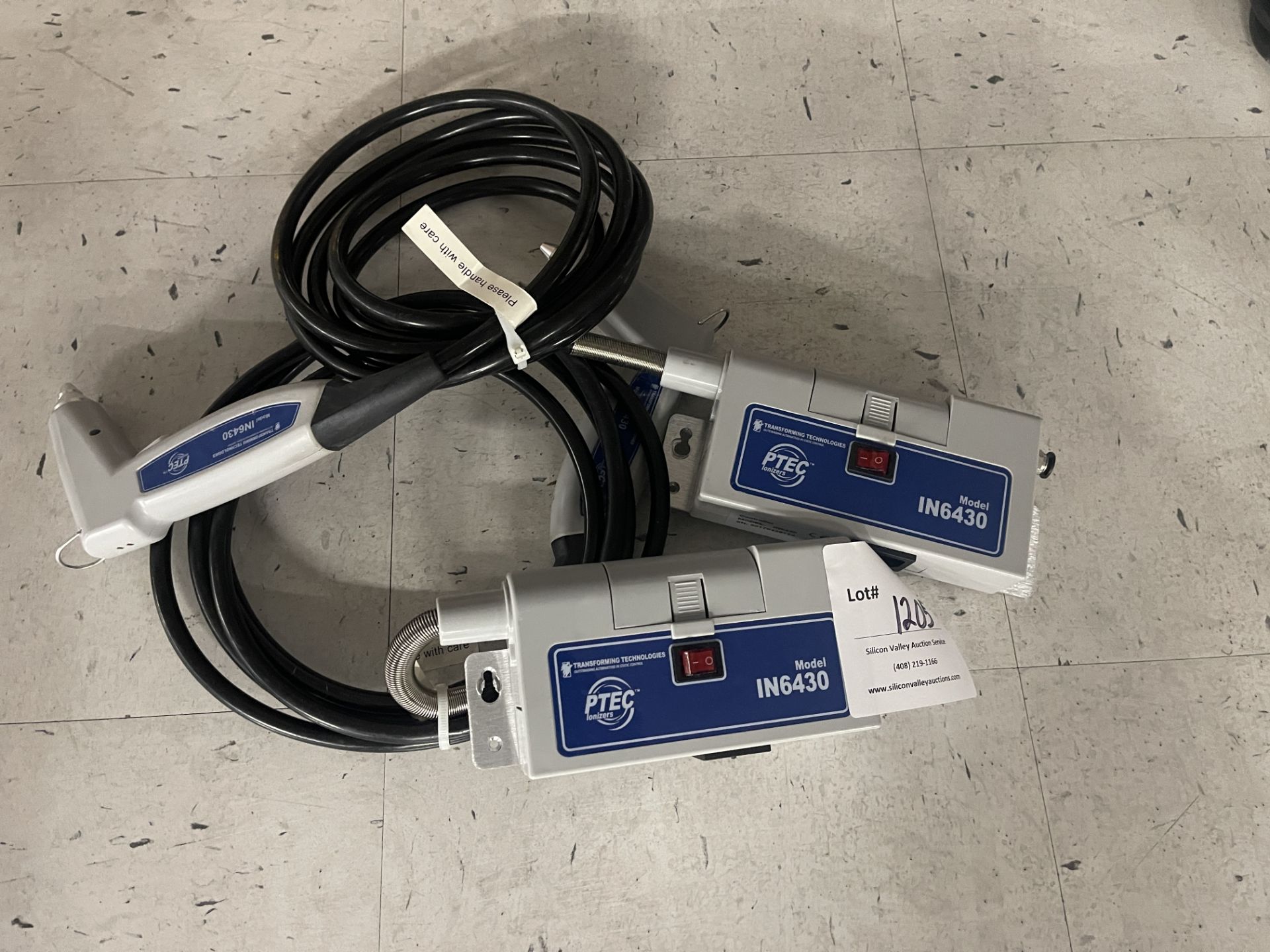 Two Ptec Model N6340 Ionizing Gun