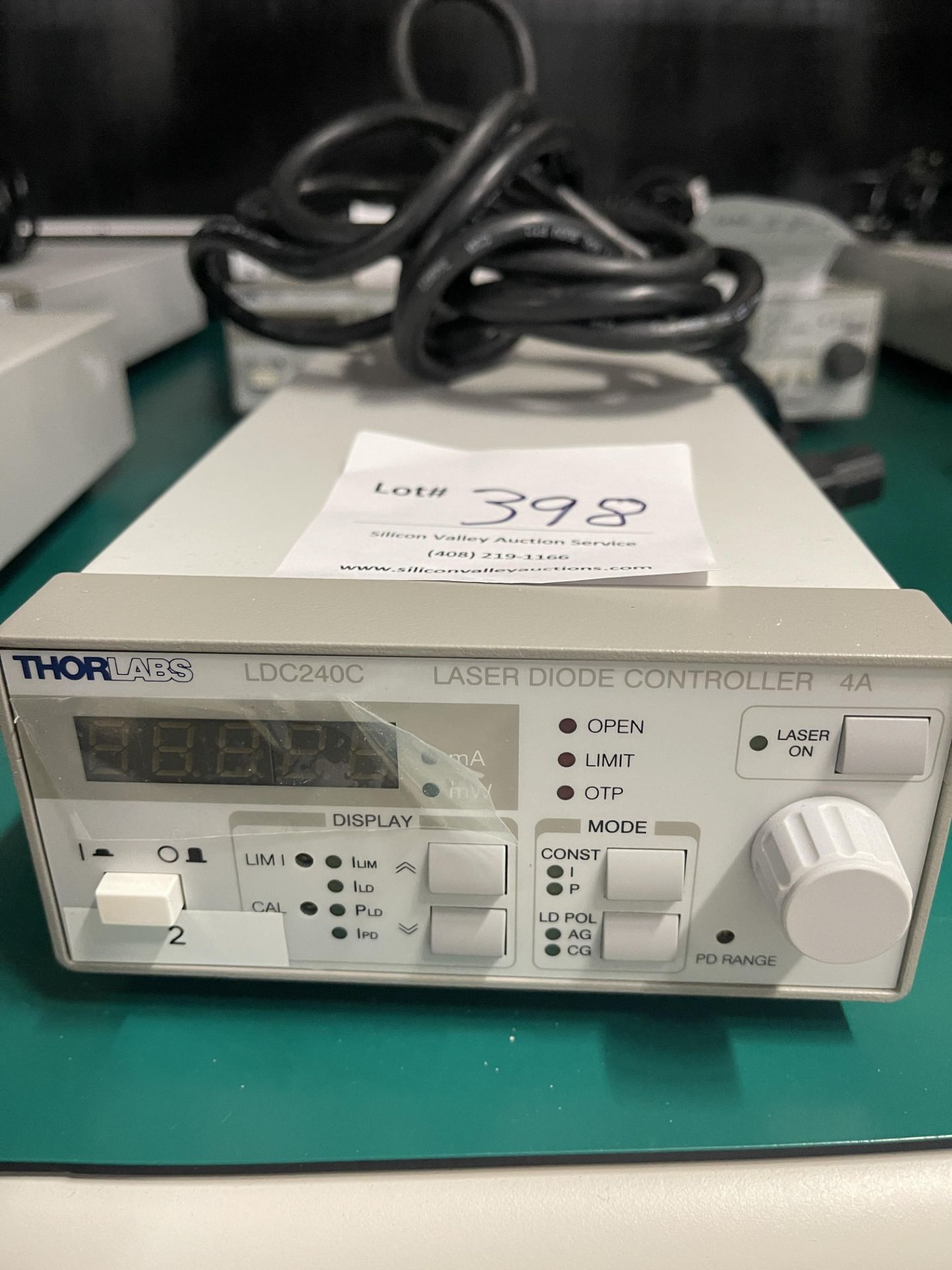 ThorLabs LDC240C Laser Diode Controller 4A