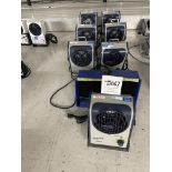 Approximately seven BFN-801 Benchtop Ionizer Blower and two HAK FA-400 Smoke Absorbers