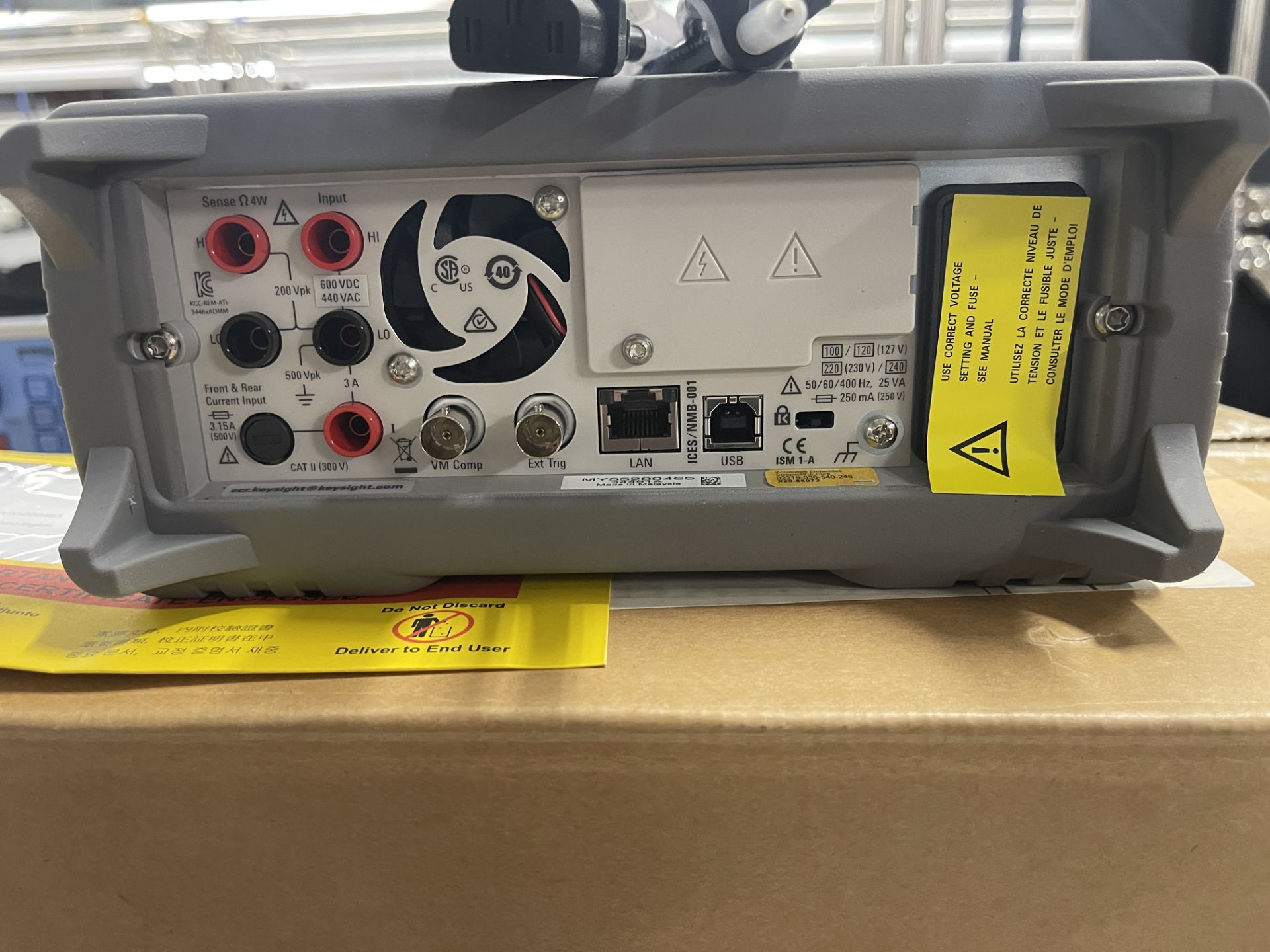 Keysight 34461A 6 1/2 Digit Multimeter - Image 2 of 2