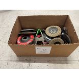 Box of grinding wheels