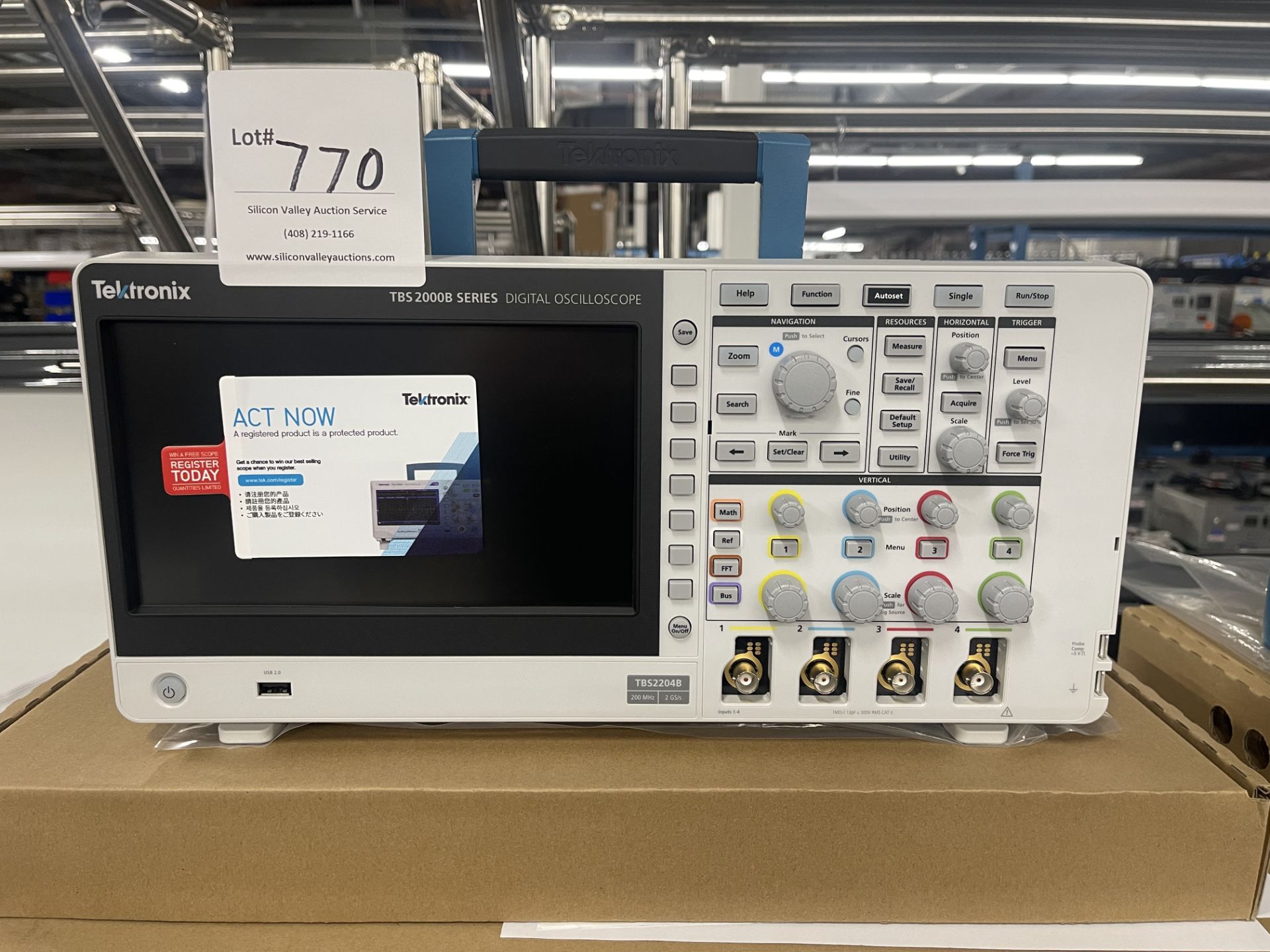 Tektronix TBS2204B Digital Oscilloscope