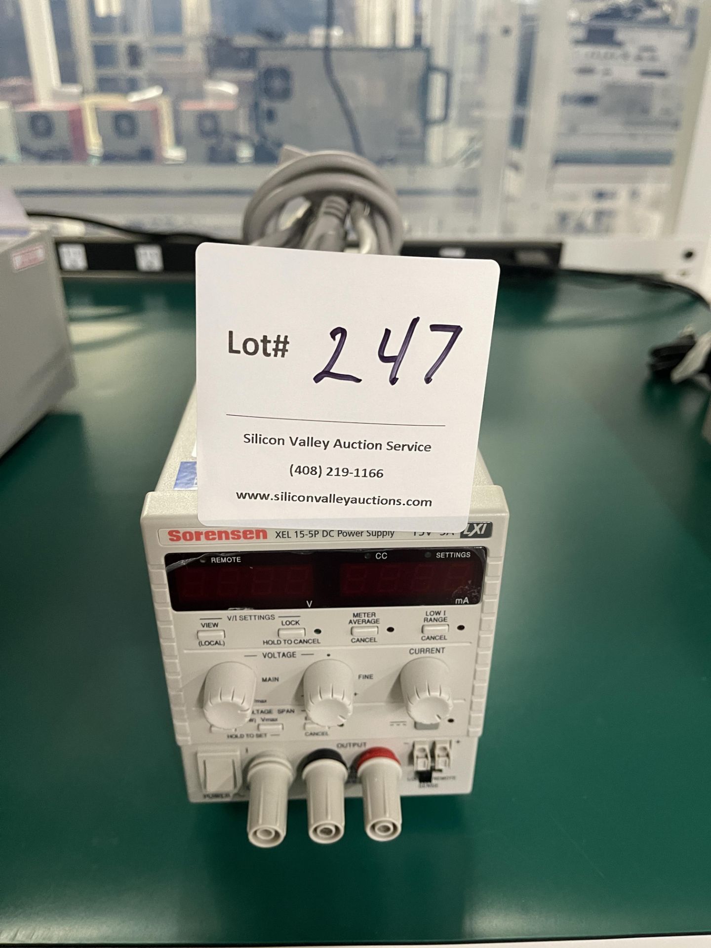 Sorensen XEL 15-5P DC Power Supply