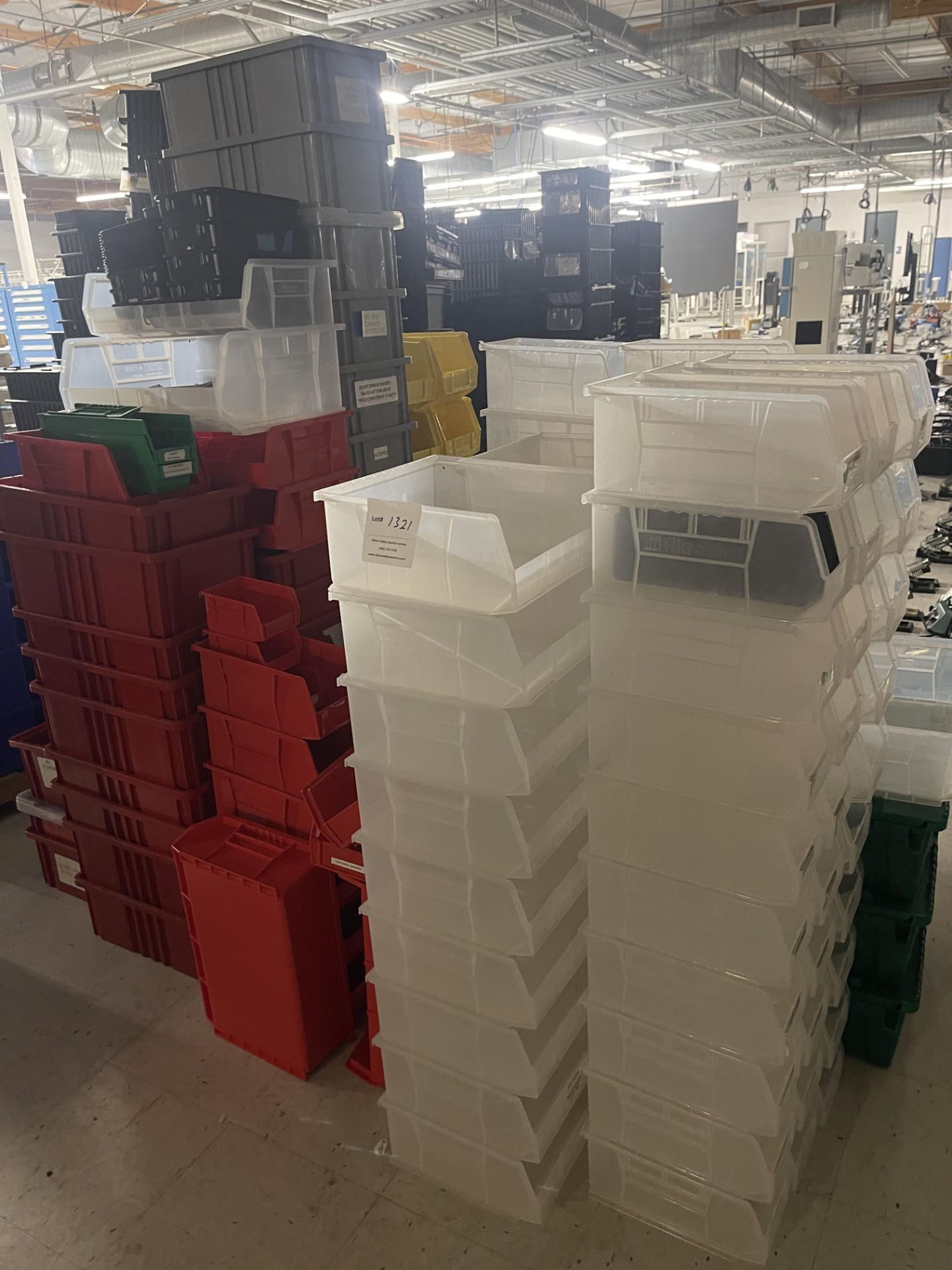 Various storage bins