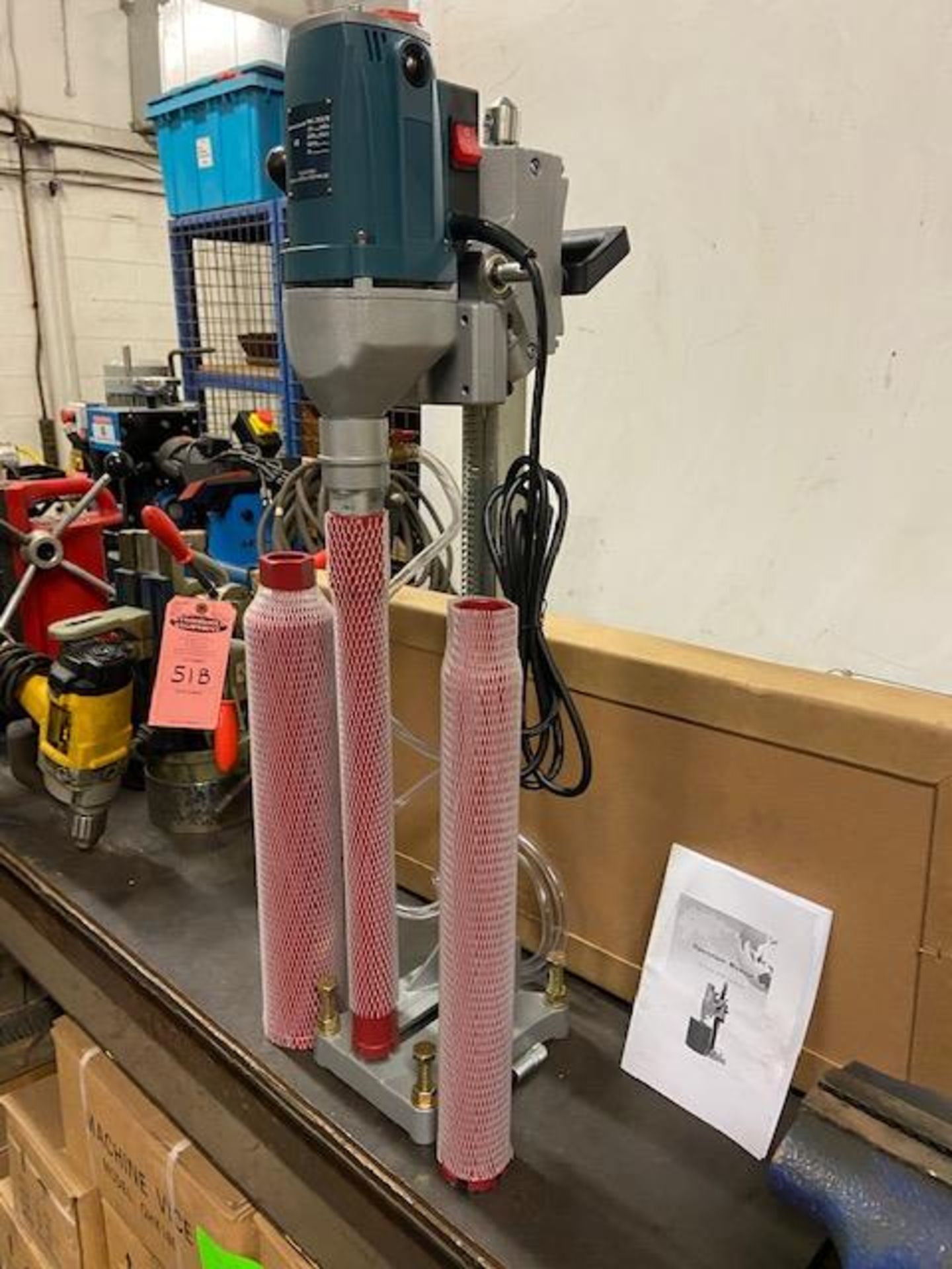 BRAND NEW DCD-160 Diamond Core Drill Unit 3200W unit with 3 core drill ...