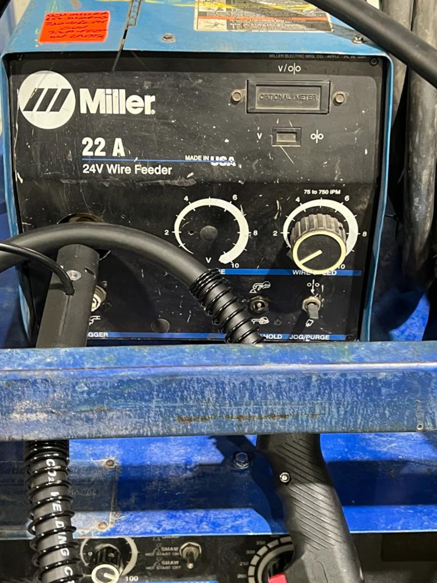 Miller Dimension 652 Mig Welder 650 Amp Mig Tig Stick Multi-Process Power Source with New Wire - Image 2 of 3