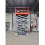 Skyjack III model 4626 Electric Motorized Scissor Lift with pendant controller with extendable