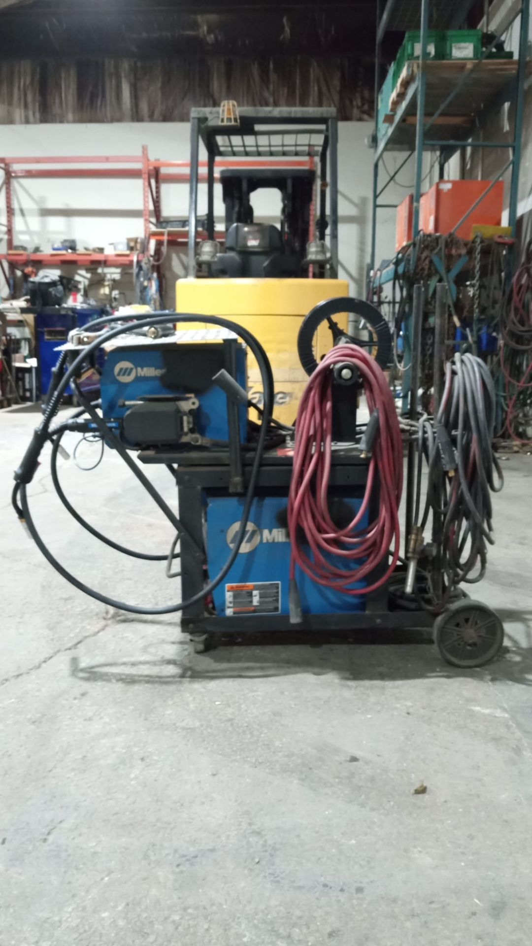 Miller XMT 304 CC/CV DC Inverter Multi Process Welder with DUAL 4-Wheel 60 Serial Feeder with mig - Image 4 of 6
