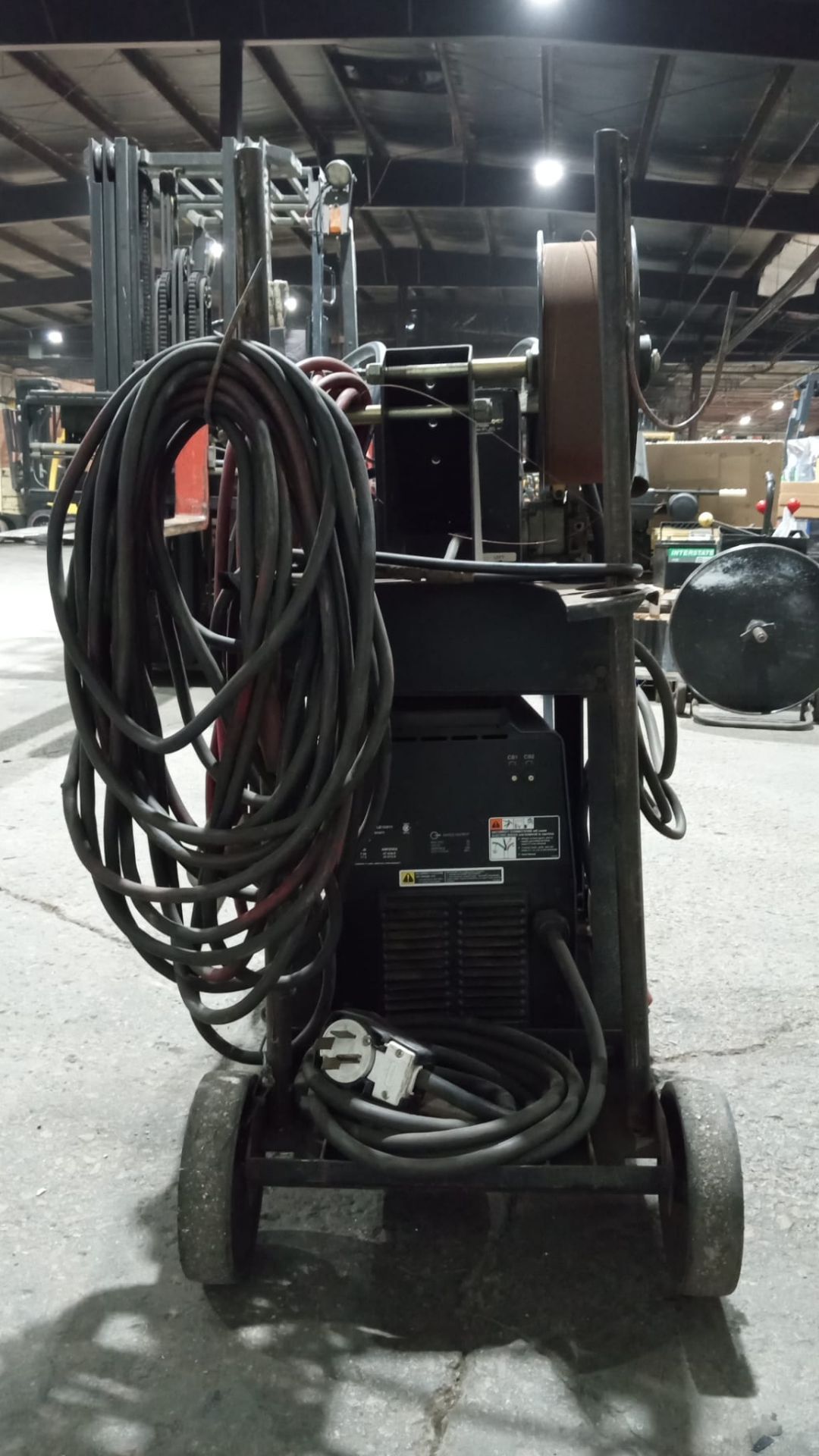 Miller XMT 304 CC/CV DC Inverter Multi Process Welder with DUAL 4-Wheel 60 Serial Feeder with mig - Image 5 of 6