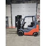 2018 TOYOTA 5,000lbs Capacity LPG (Propane) Forklift 4-STAGE with sideshift (no propane tank