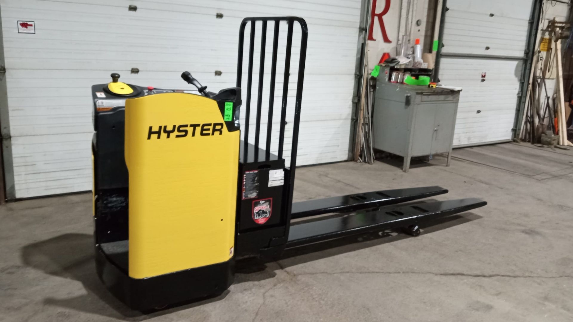 2015 Hyster RIDE ON 8000lbs capacity LONG JOHN 8' Long Forks Powered Pallet Cart 24V - Ride on unit