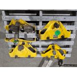 Lot of 4 Hoist Trolleys - 3 x 2 Ton Budgit, 1 x 1 Ton Budgit Units