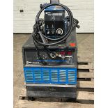 Miller Deltaweld 452 Mig Welder 450 Amp Mig with 60 Series 4-Wheel Wire Feeder with Mig Gun and