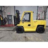 Hyster H155 - 15,000lbs Capacity OUTDOOR Forklift 72" Forks Diesel with Sideshift & LOW HOURS