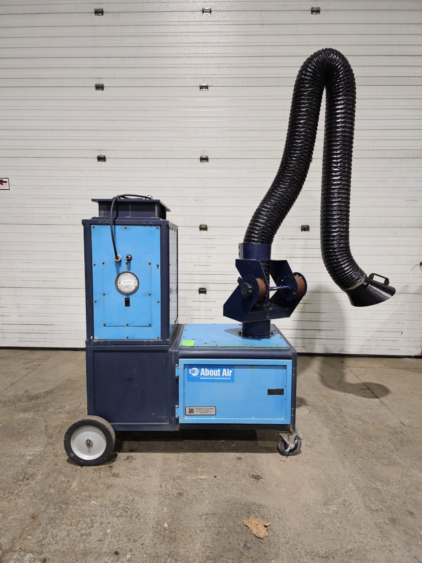 About Air Fume Extractor with long reach snorkel arm - 120V single phase - 1.5HP Made in USA - Image 2 of 8
