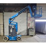 Genie model Z-30/20 Zoom Boom Electric Motorized Man Lift - with 48V Battery with non-marking tires