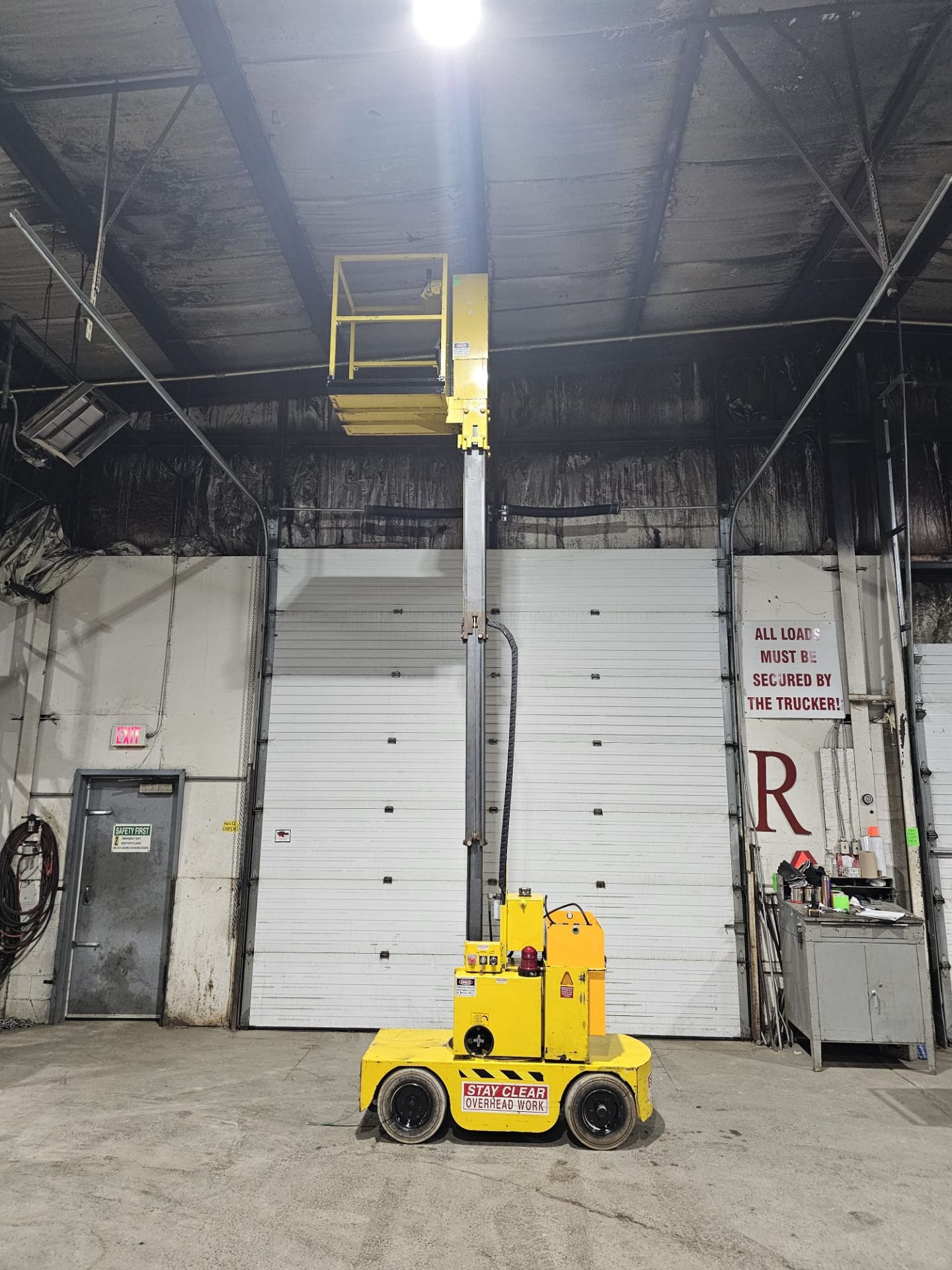 Lift-A-Loft ManLift - 15' Lift Height BRAND NEW 24V Battery with 300lbs Capacity