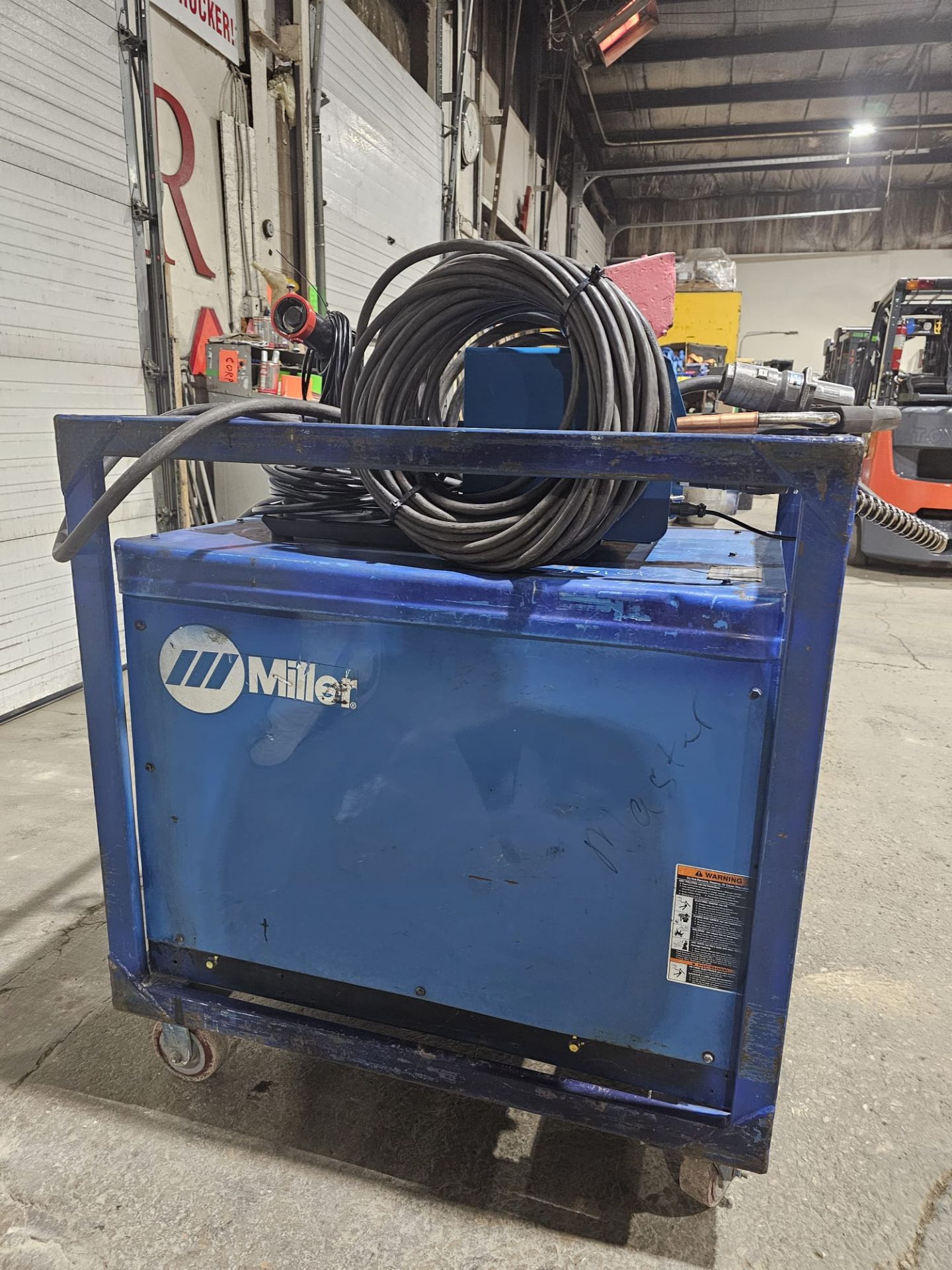 Miller Dimension 652 Mig Welder 650 Amp Mig Tig Stick Multi Process Power Source with 22A Wire - Image 4 of 10