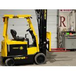 2018 Hyster 5,000lbs Capacity Forklift Electric with 48V Battery & 4-STAGE MAST with Sideshift