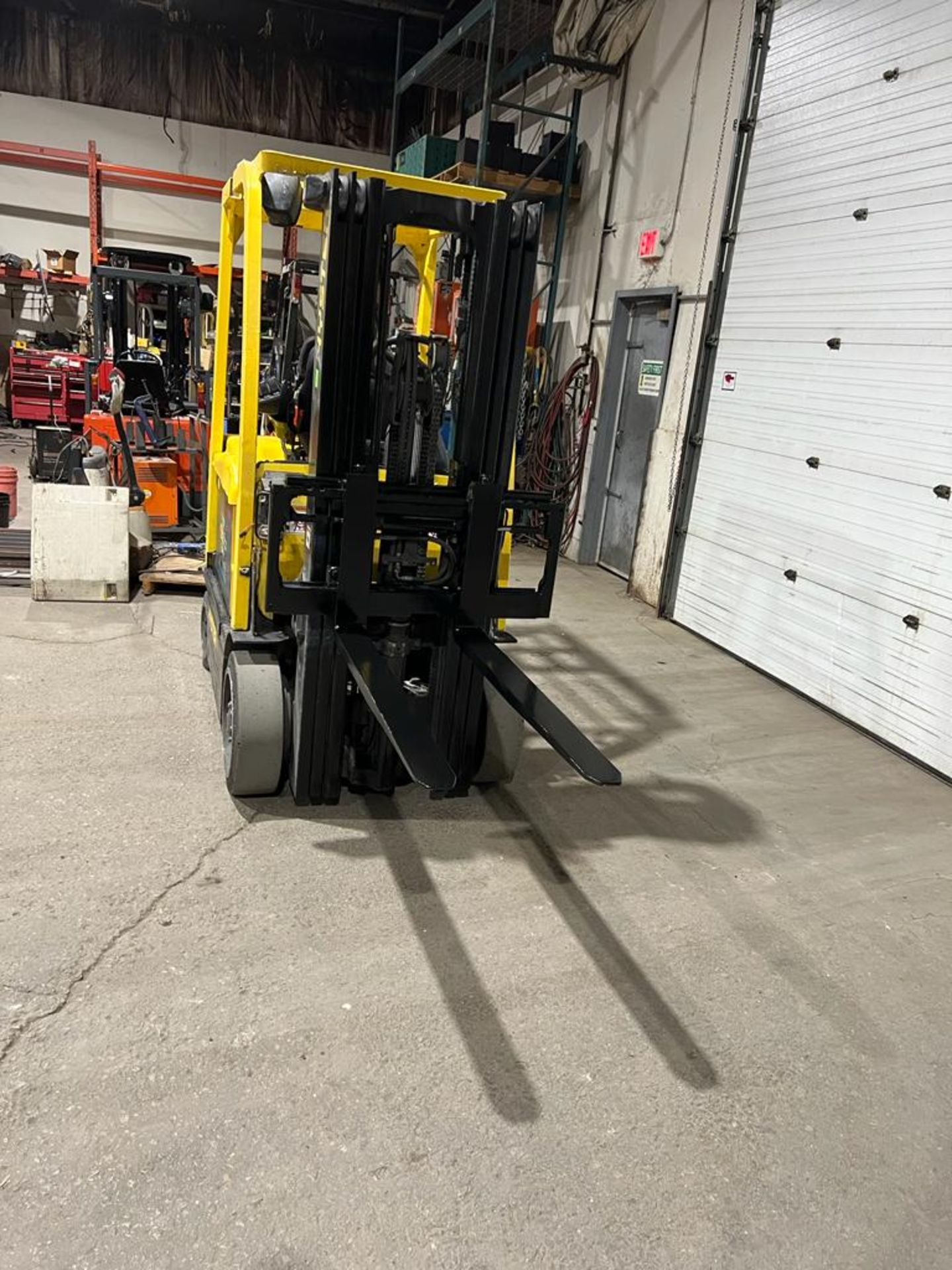 2009 Hyster 45 - 4,500lbs Capacity Forklift Electric - Safety to 2024 with Sideshift 3-stage mast - Image 4 of 4