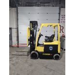 2018 Hyster 5,000lbs Capacity Forklift indoor 4 -STAGE MAST 48V Battery Sideshift & 4 functions &