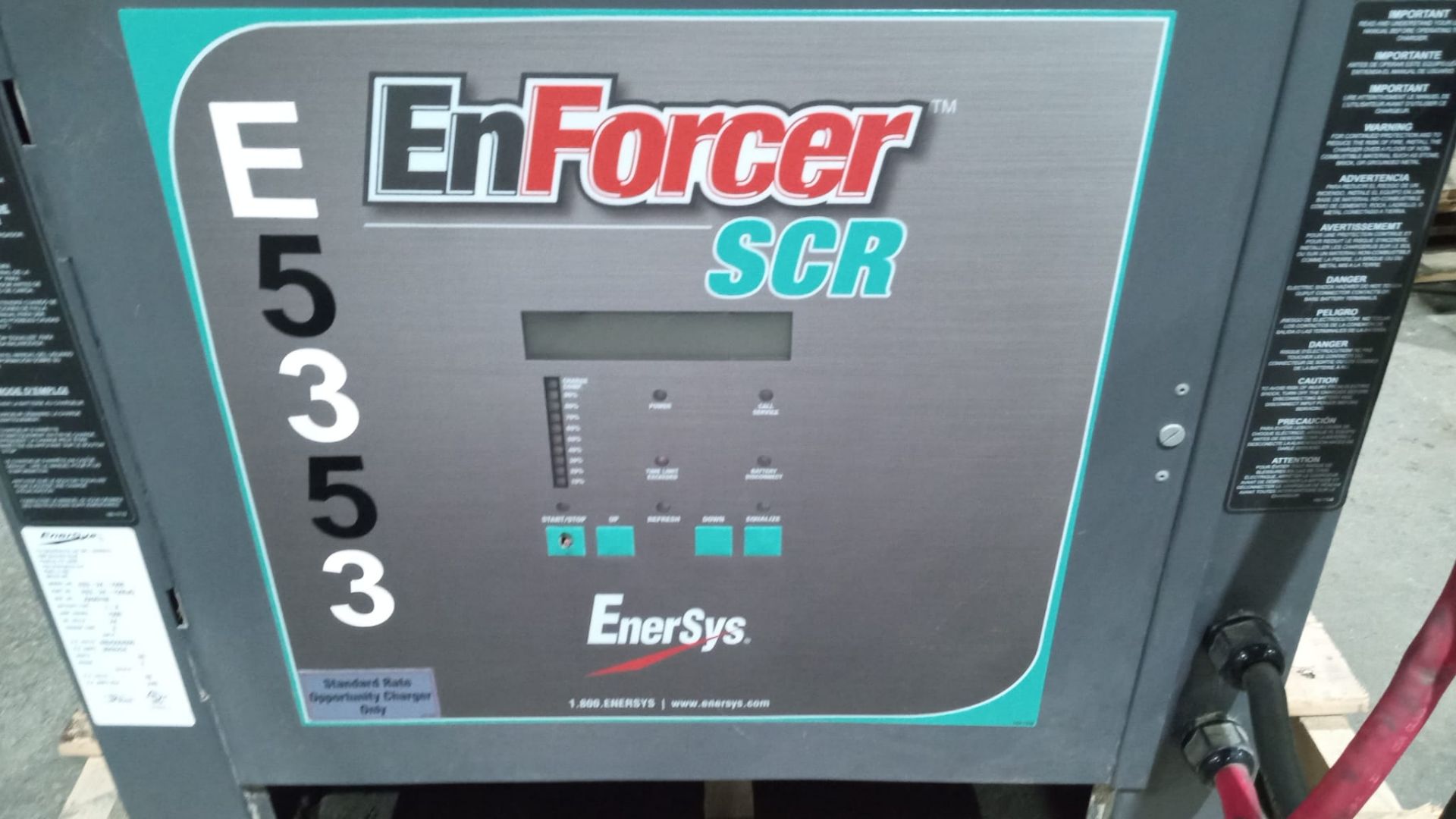 EnForcer SCR 48V Forklift Battery Charger 480/550/600V Input - Image 4 of 4