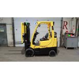 2016 Hyster 5,000lbs capacity LPG (Propane) Forklift with sideshift with 3-stage MAST (no propane