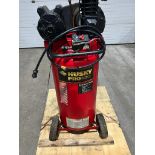 Husky Shop Air Compressor Unit with Vertical Tank