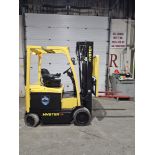 2018 Hyster 5,000lbs Capacity Forklift Electric 4-STAGE MAST with 48v Battery with sideshift Valid