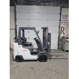 2013 Nissan 5000lbs Capacity LPG (Propane) Forklift 3-STAGE MAST with sideshift (no propane tank