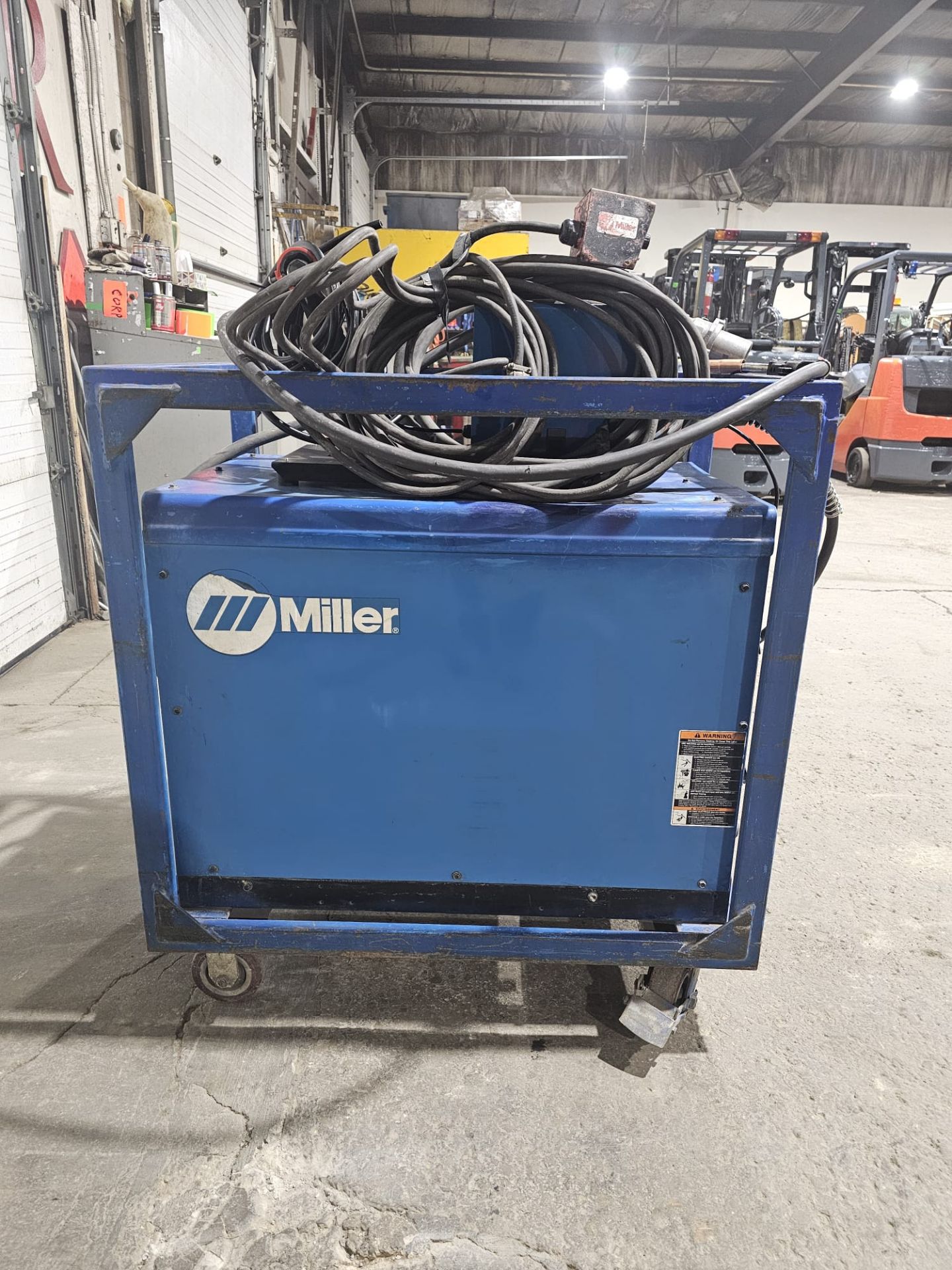 Miller Dimension 652 Mig Welder 650 Amp Mig Tig Stick Multi Process Power Source with 22A Wire - Image 10 of 10