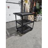 Cart Unit 30x22" with 3 shelves trolley dolly unit