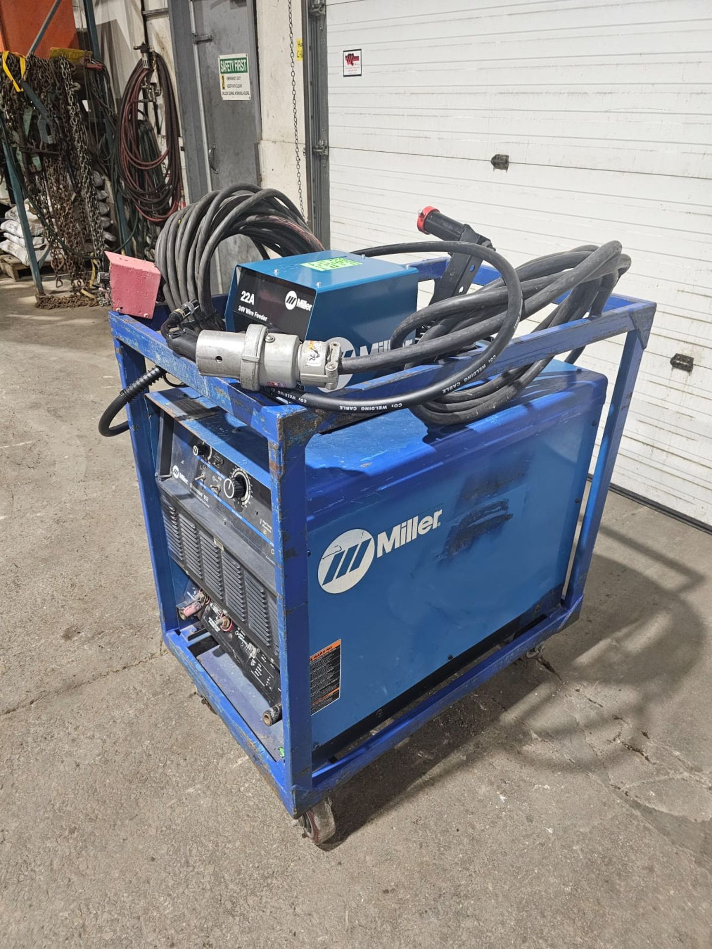 Miller Dimension 652 Mig Welder 650 Amp Mig Tig Stick Multi Process Power Source with 22A Wire - Image 7 of 8