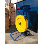 MINT Steel Strapping Cart with 3/4" Tensioner & Crimper for Steel Banding - UNUSED NEW UNIT