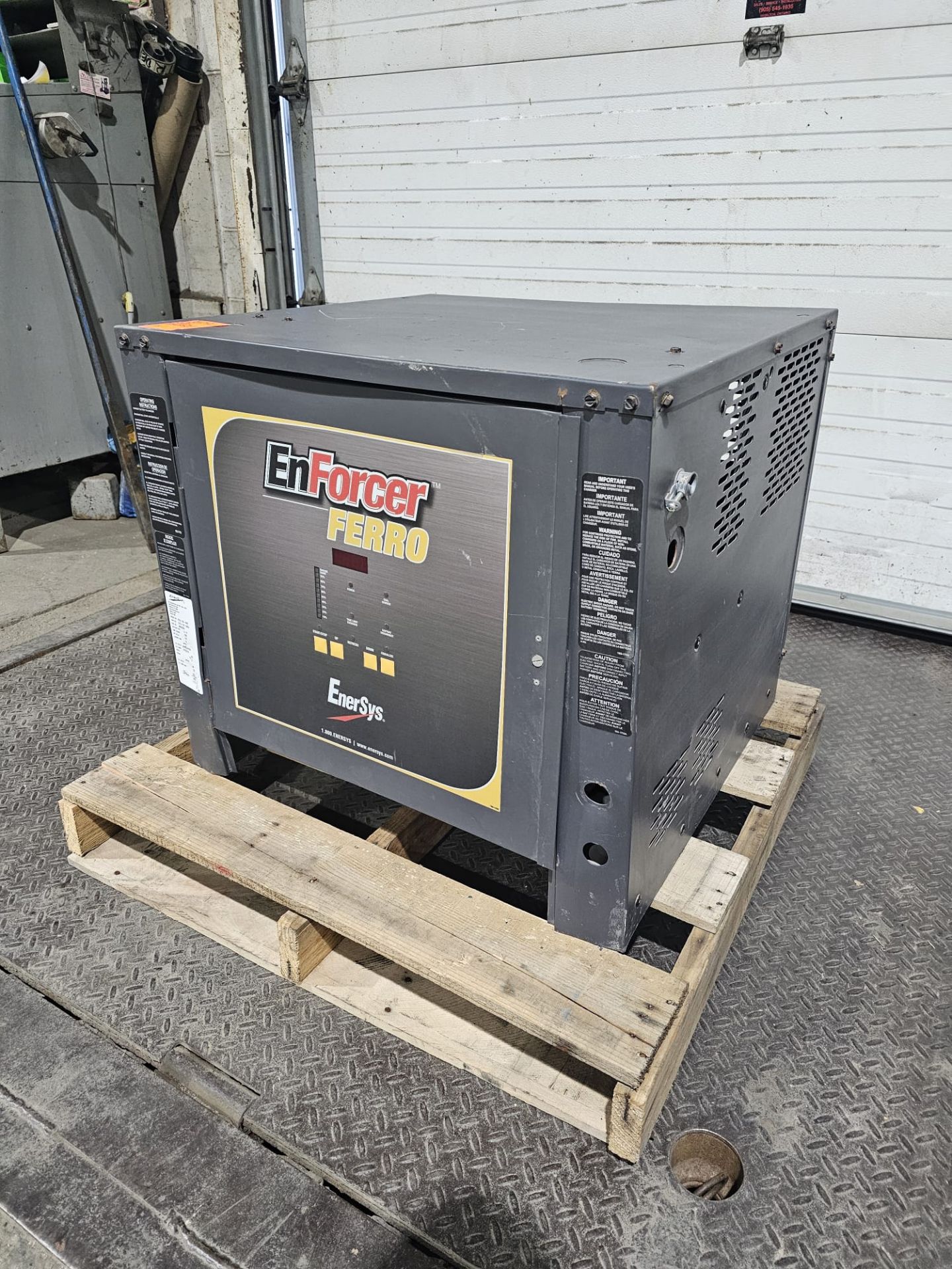 Enersys Enforcer Ferro 48V Forklift Battery Charger 3 phase 480 550 and 600 Volt input - Image 3 of 3