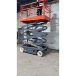 Skyjack III model 4626 Electric Motorized Scissor Lift with pendant controller with extendable