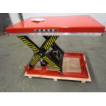 HW Hydraulic Lift Table 32" x 52" x 40" lift - 4000lbs capacity - UNUSED and MINT - 115V