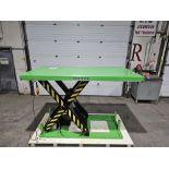 HW Hydraulic Lift Table 94" x 47" x 64" lift - 11,000lbs capacity - UNUSED and MINT - 220V