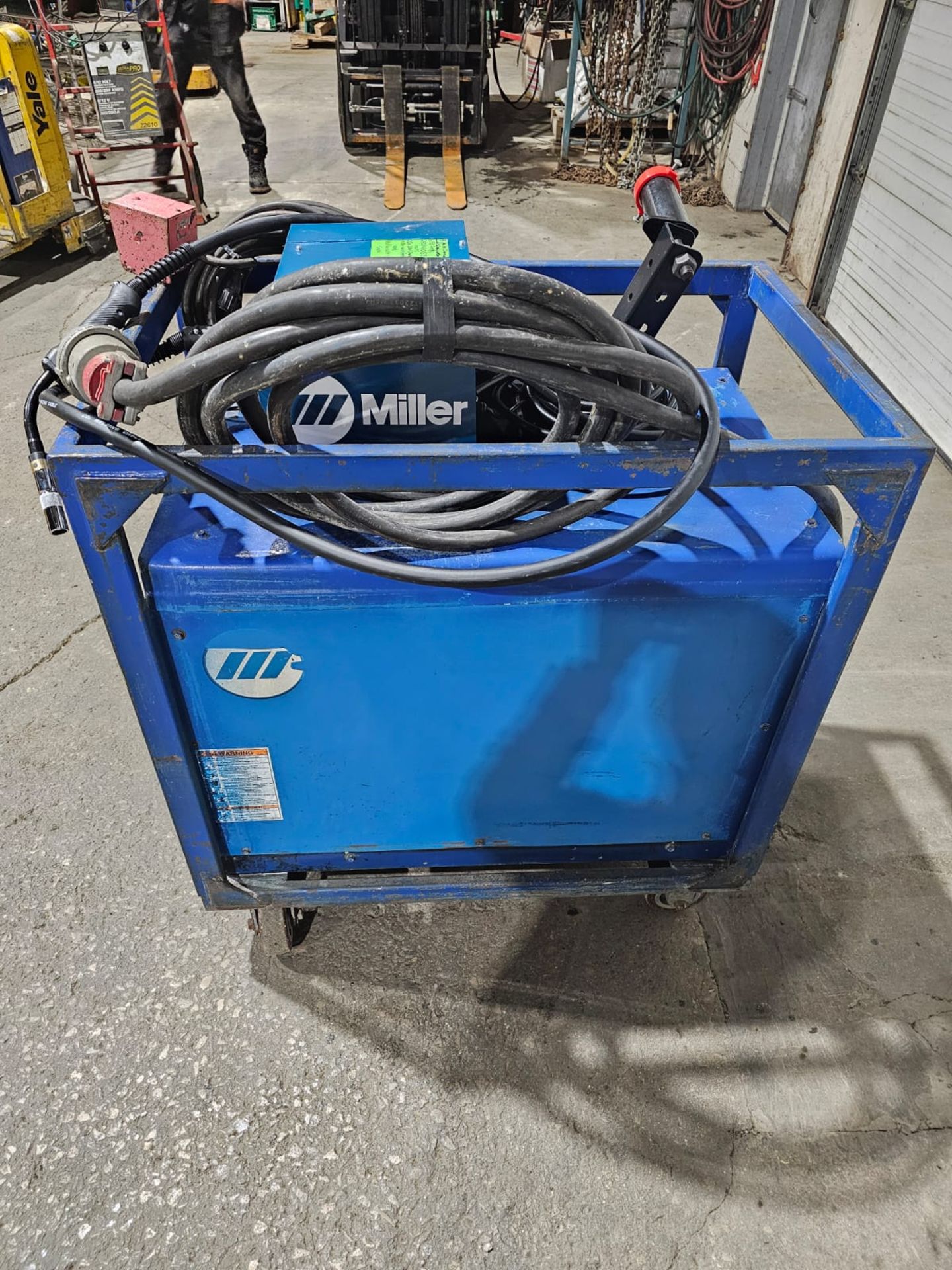 Miller Dimension 652 Mig Welder 650 Amp Mig Tig Stick Multi Process Power Source with 22A Wire - Image 3 of 6
