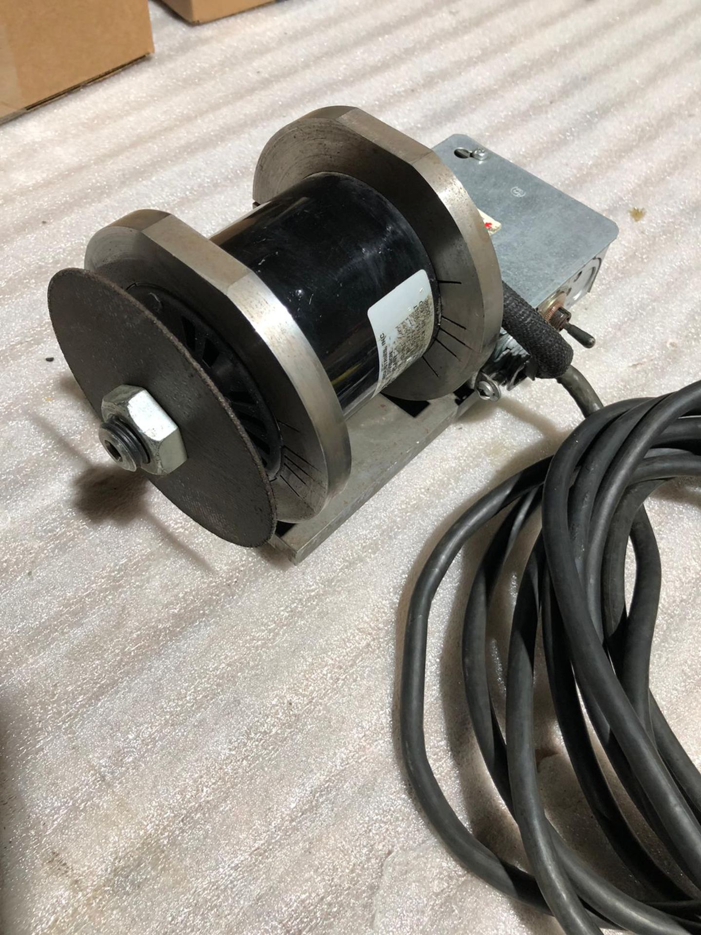 Fasco Cutting Disc Unit with 3200RPM single phase motor - Image 2 of 4