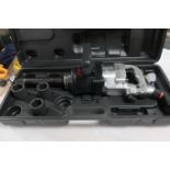 Airtec Extended Reach 1" Drive Air Impact Wrench - MINT UNUSED impact gun complete with sockets in